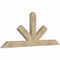 Ekena Millwork Saratoga Rough Sawn Timber Gable Bracket, Douglas Fir, 84"W x 35"H x 4"D x 6"F, 10/12 Pitch GBW084X35X0406SAR00RDF - alternate 2